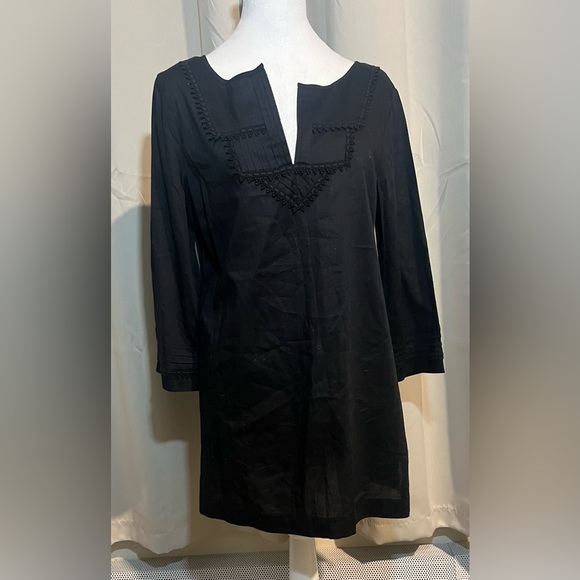 Dana Buchman Cotton Embroidered Tunic - Picture 1 of 5